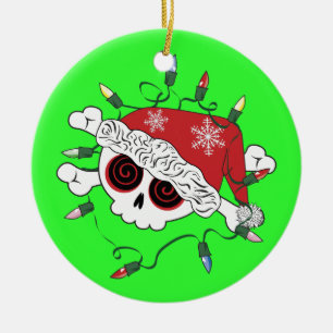 Santa Skin Keramikornament