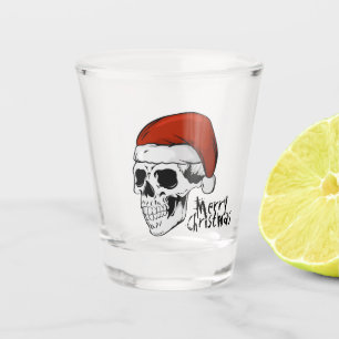 Santa Skull Schnapsglas