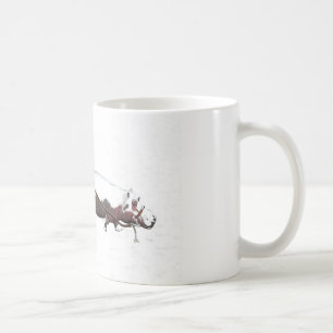 Santa Sled Pulled By Hippopotamus Kaffeetasse