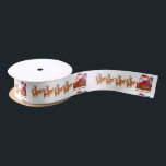 Santa Sleigh Reindeer Christmas Satin Ribbon Satinband<br><div class="desc">Weihnachtsgeschenk verpacken Band Santa Schlitten und Rentier,  dass Sie mit jedem Text Ihrer Wahl anpassen können. Wenn Sie Hilfe bei der Anpassung benötigen,  kontaktieren Sie uns über den Link auf dieser Seite. Weihnachtsliegefest</div>