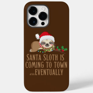 SANTA SLOTH KOMMT IN DIE STADT... EVENTUELL Case-Mate iPhone 14 PRO MAX HÜLLE