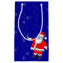 Santa Snow-Geschenktasche
