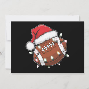 Santa Sport Weihnachten American Football Fan