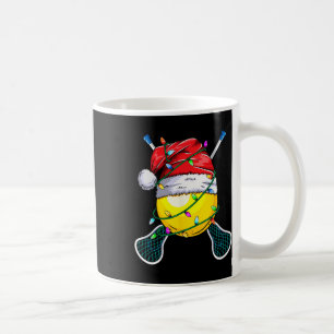 Santa Sports Design - Weihnachts-Lacrosse Kaffeetasse