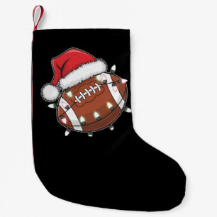 Santa Sports Men Boys Weihnachtsfußballspieler Kleiner Weihnachtsstrumpf