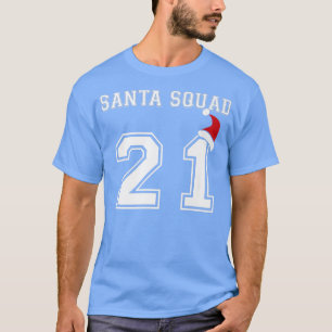 Santa Squad 2021 Die sonnige Familie passt Weihnac T-Shirt