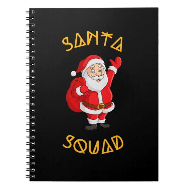 Santa Squad Notizblock (Vorderseite)