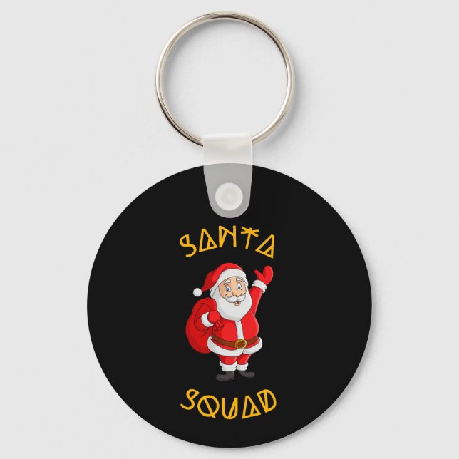 Santa Squad Schlüsselanhänger (Vorderseite)