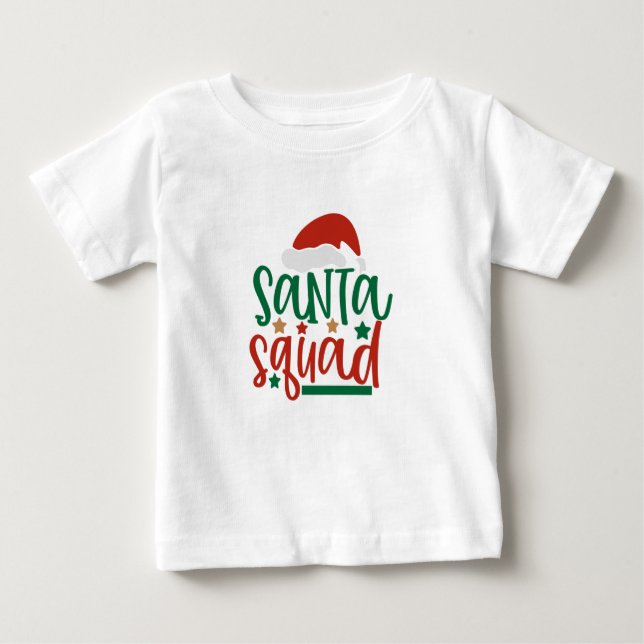 Santa Squad T - Shirt (Vorderseite)