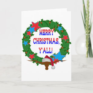 Santa Steer - Frohe Weihnachten - alles