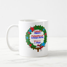 Santa Steer - Frohe Weihnachten - alles Kaffeetasse