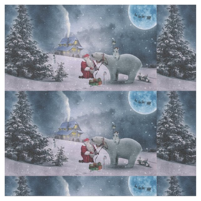 Santa Stoff ! (Nahaufnahme)