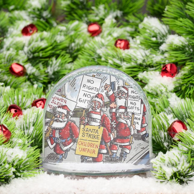 Santa Strike snow globe Schneekugeln (Weihnachten)