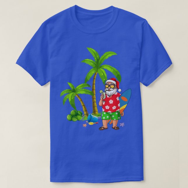 Santa Summer Swimsuit T-Shirt (Design vorne)