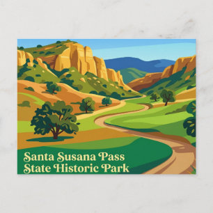 Santa Susana Pass State Historic Park Kalifornien Postkarte