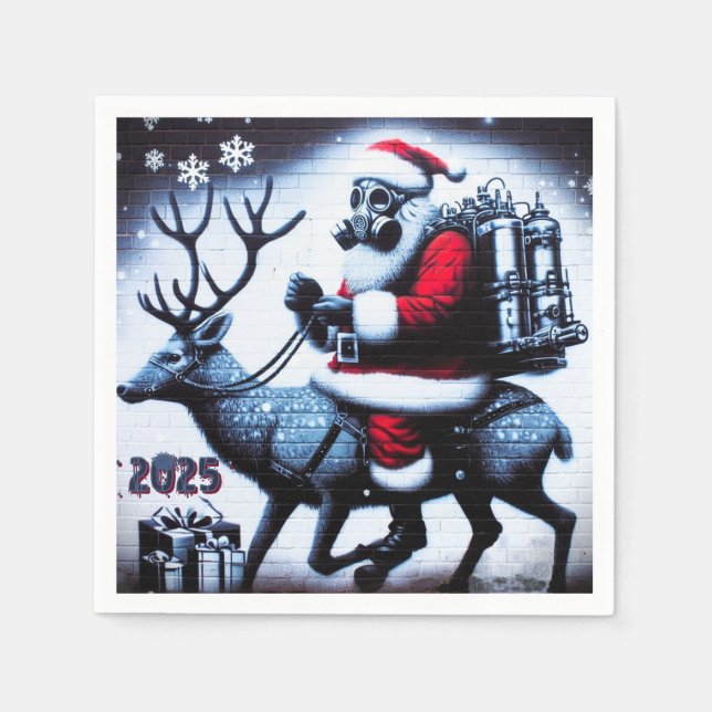 Santa T - Shirt Serviette (Vorderseite)