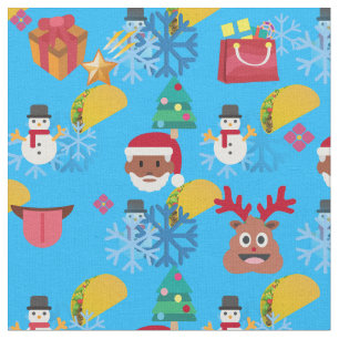 Santa-Taco-Weihnachtsstoff Stoff