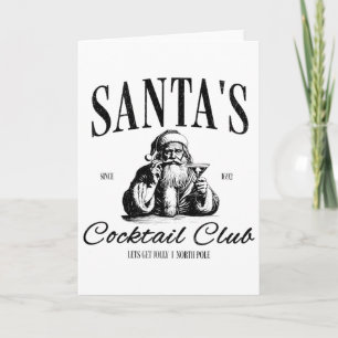 Santa Tail Club Weihnachts Espresso Martini Dirty Karte