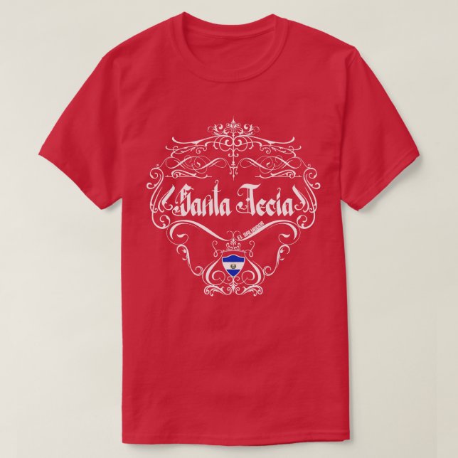 Santa Tecia Vintages Design 1 T-Shirt (Design vorne)
