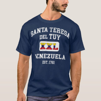 Santa Teresa del Tuy Venezuela XXL Athletisches De T-Shirt