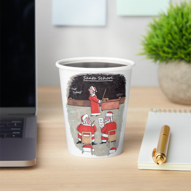 Santa-Test-Papierbecher Pappbecher (InSitu)