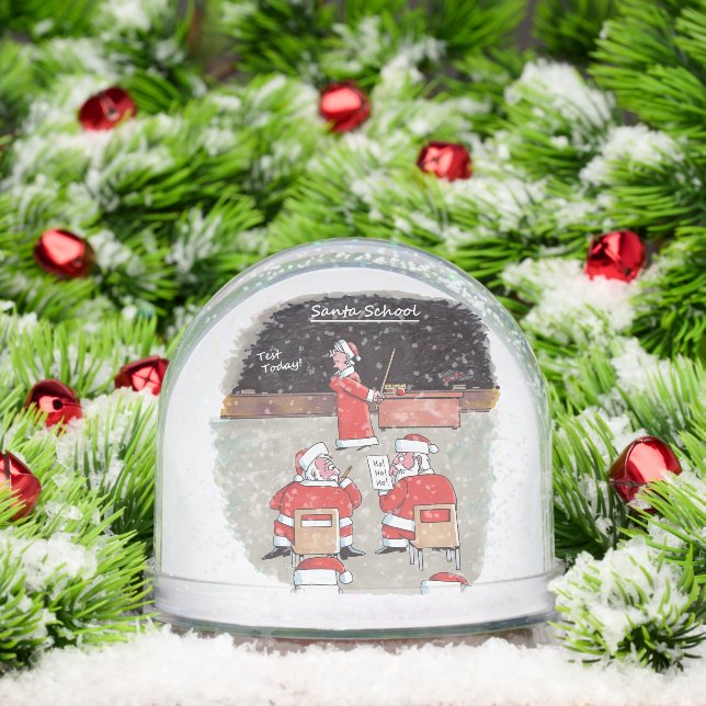 Santa Test snow globe Schneekugeln (Weihnachten)