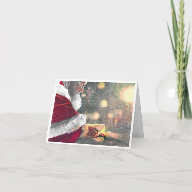 Santa Touch, Weihnachtskarte (Vorderseite)
