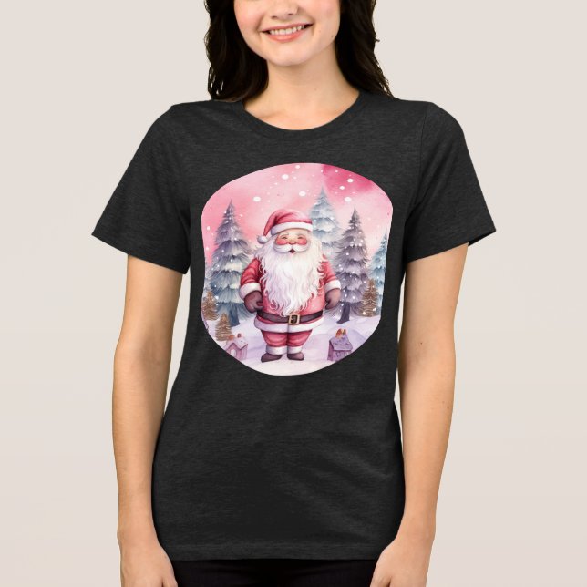 SANTA Tri-Blend SHIRT (Vorderseite)