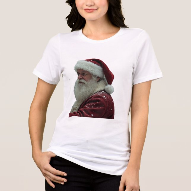santa Tri-Blend shirt (Vorderseite)