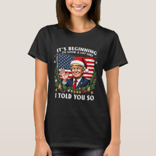 Santa Trump fängt an, so auszusehen wie ich T-Shirt