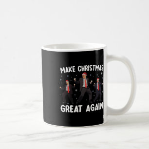 Santa Trump Tanz Mach Weihnachten wieder großartig Kaffeetasse