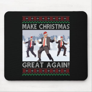 Santa Trump Tanz Mach Weihnachten wieder großartig Mousepad