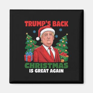 Santa Trump-Tanz macht Weihnachten wieder großarti Magnet