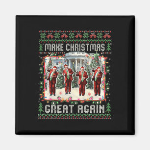 Santa Trump-Tanz macht Weihnachten wieder großarti Magnet