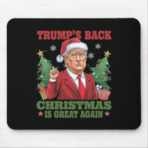 Santa Trump-Tanz macht Weihnachten wieder großarti Mousepad