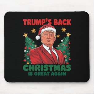 Santa Trump-Tanz macht Weihnachten wieder großarti Mousepad