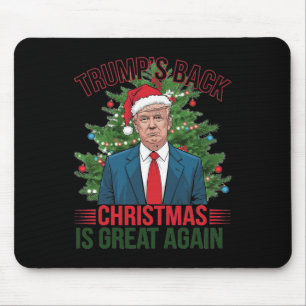 Santa Trump-Tanz macht Weihnachten wieder großarti Mousepad