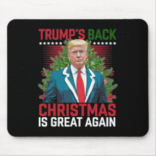 Santa Trump-Tanz macht Weihnachten wieder großarti Mousepad