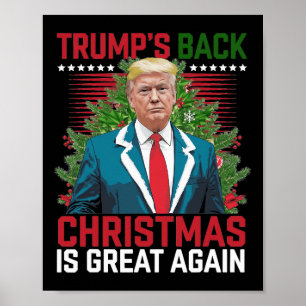 Santa Trump-Tanz macht Weihnachten wieder großarti Poster