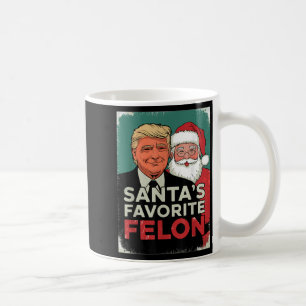 Santa Trump Weihnachten Santa Lieblingsverbrecher Kaffeetasse