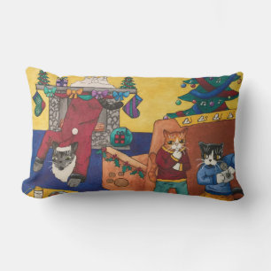 Santa Überraschung Lendenkissen