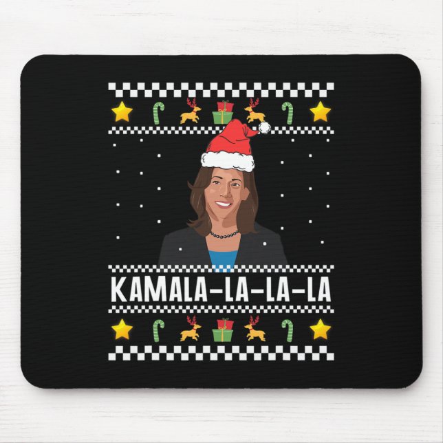 Santa Ugly Christmas Sweater Meme Mousepad (Vorne)
