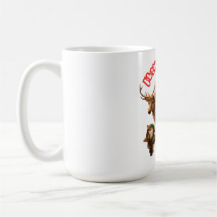 Santa und Elf Katzen – Meo Weihnachten Süße Feiert Kaffeetasse