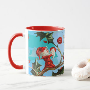 Santa und Elfen machen sich bereit! Tasse