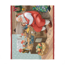 Santa und Elves machen Spielzeug | Weihnachten
