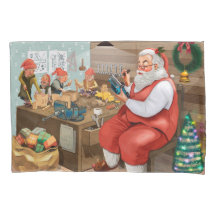 Santa und Elves machen Spielzeug | Weihnachten