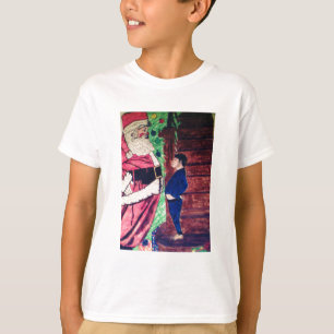 SANTA UND I KINDER T - SHIRT
