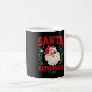 Santa University Funny Retro Weihnachten Kaffeetasse