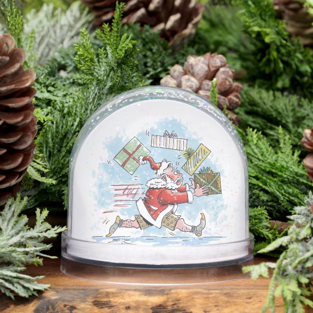Santa Unprepared snow globe (Hiver)
