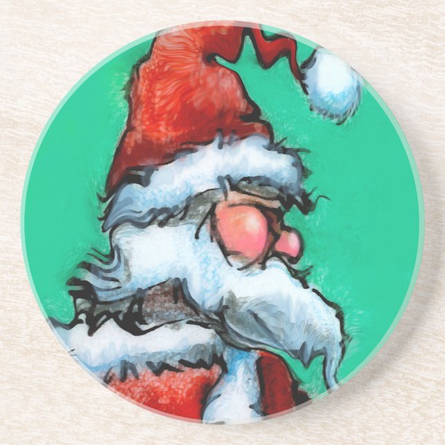Santa Untersetzer (Vorne)